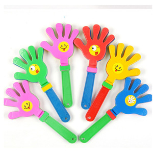 Claquettes en plastique PP de 28 cm à prix abordable avec couleurs personnalisées et logos clients, son de claquettes fort pour événements promotionnels et jouets de cheering - Product Image 1