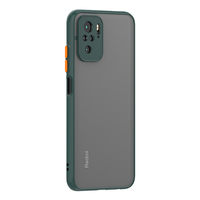 Coque arrière en TPU mat givré, acrylique rigide, PC fumé, prix bas, pour Xiaomi Redmi Note10 4G Note 10S version indienne