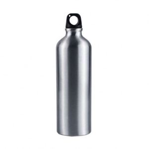 Purple Stainless Steel Vacuum Water <b>Bottle</b> With Carabiner For Travel Minimalist Design Thermal Insulation 12-24 Hours - Product Image 2
