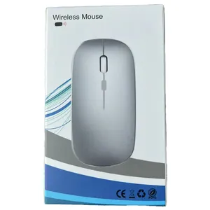 FV-W309S nirkabel 2.4G harus memiliki dua Mode dapat diisi ulang Mouse nirkabel bisu kecil, lucu dan portabel