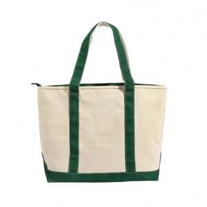 Sacs fourre-tout en toile patchwork personnalisés et durables pour femmes, avec fermeture à cordon et fermeture éclair, pour le shopping et les courses - Product Image 4