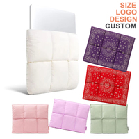 Housse de protection pour ordinateur portable sur mesure, motif Paisley, doublure en peluche, rembourrée, matelassée, style bandana