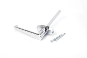 Moderner T-Griff-Schloss mit Schlüsseln für Garagen- und Schuppen-Tore aus ABS in Silber - Product Image 2