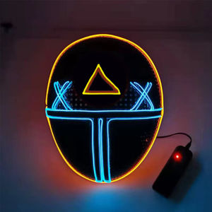 Voile lumineux mystérieux, <span class=keywords><strong>best</strong></span>-seller, identique à celui des films et jeux <span class=keywords><strong>d</strong></span>'<span class=keywords><strong>horreur</strong></span>, voile pour le visage éclairé par LED - Product Image 2