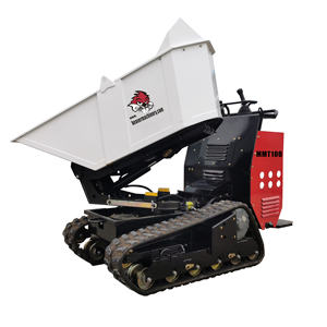 Honda 1200kg Tracked Rupsdumper/<span class=keywords><strong>Mini</strong></span> Transporter/1ton Minibagger Raupendumper Swivel Tip Crawler Loader <span class=keywords><strong>Mini</strong></span> Loader Motor Pump - Product Image 3
