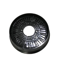 Coque de protection pour pales de ventilateur domestique en ABS haute qualité résistant à la chaleur et boîtier de ventilateur moulé par injection plastique