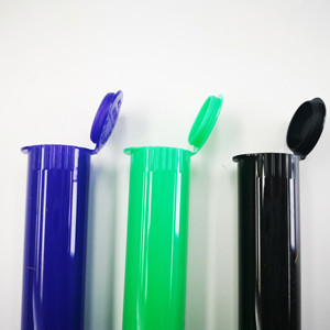 98 109 116 Mét mùi bằng chứng đầy màu sắc doob lọ nhựa container ống với CR Pop Top Nắp - Product Image 6