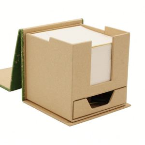 Office Multi-functional Eco-friendly Sticky Note <b>Box</b> Advertising Combination Draft <b>Book</b> Non-adhesive Customized LOGO Digital - Product Image 5