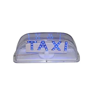 Newest design hot sale car accessories taxi light box roof sign universal taxi roof light