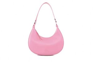 Bolsos de hombro tipo bandolera de lujo para mujer, mini bolsos tipo hobo de media luna, bolsos de hombro de cuero para mujer - Product Image 4