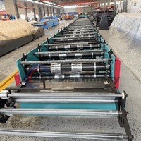 Máquina Automática para Formar Rollos de Láminas para Techos con Hebilla Oculta, Máquina para Fabricar Paneles Metálicos para Techos con Control PLC - Boshiyi