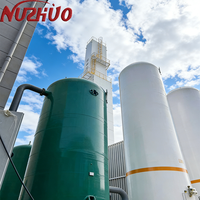 NUZHUO – Équipement de séparation de gaz à prix excellent, installation cryogénique premium LOX LN2 LAr, machine de production d'argon liquide, garantie 1 an
