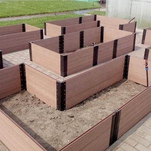 Résistant aux UV et Imperméable Décoration de Jardin Extérieur Composite Bois Wpc <span class=keywords><strong>Pot</strong></span> de Fleurs Lit de Fleurs Wpc <span class=keywords><strong>Pot</strong></span> de Fleurs - Product Image 5