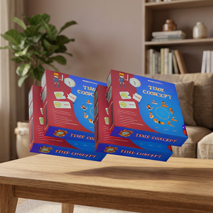 Juego de Mesa Concepto del Tiempo, Rompecabezas Educativo, Juego de Aprendizaje para Niños, Set de Regalo para Entrenamiento en el Aula - Product Image 1