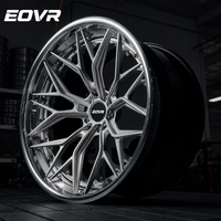 Rines EVOR Forjados de Lujo, Monobloque de 2 Piezas, Cóncavos, para Autos de Pasajeros, Pulidos, 5x130 5x120, 15 18 19 20 21 22 24 Pulgadas