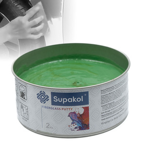 2kg Polyurethane Professional Auto Restoration Compound <b>Fiberglass</b> Putty High-Strength Automotive Body <b>Filler</b> Car Dent Liquid - Product Image 1