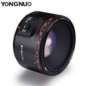 ヨンヌオ YN 50MM II C F1.8 DSLRカメラ用大口径オートフォーカスレンズ（EFマウントカメラ用） - Product Image 1