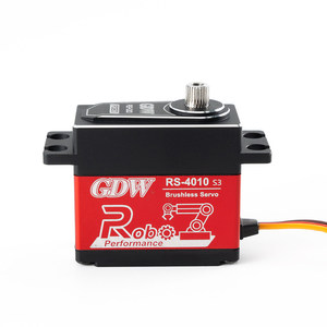 Servomoteur numérique sans balais GDW RS4010 45KG à couple élevé, pièces métalliques haute puissance pour voiture RC d'escalade, avion, bateau et robot - Product Image 3