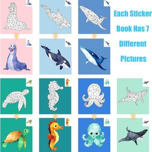 Libro adesivo riutilizzabile artigianato vernice con adesivo libro <span class=keywords><strong>di</strong></span> apprendimento attività <span class=keywords><strong>di</strong></span> viaggio libro <span class=keywords><strong>per</strong></span> ragazzi e ragazze regalo <span class=keywords><strong>di</strong></span> <span class=keywords><strong>compleanno</strong></span> <span class=keywords><strong>per</strong></span> <span class=keywords><strong>feste</strong></span> Set - Product Image 3