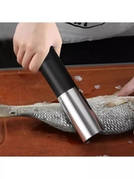 Grattoir électrique sans fil pour écailles de poisson avec éplucheur en plastique pour écailles de poisson