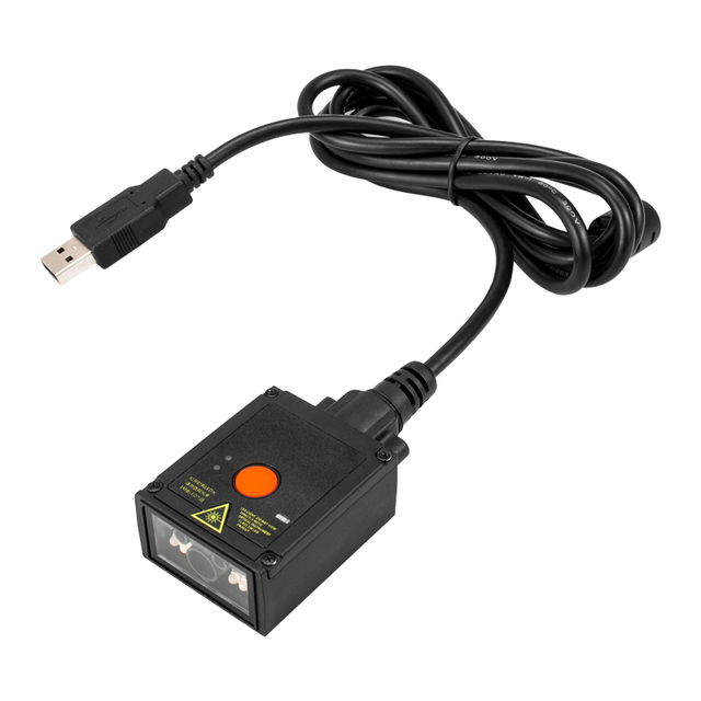 High Precision Red Light Mini Fixed 2D Industrial Barcode Scanner Module