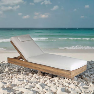 أثاث فناء خارجي مقاوم للماء ، كرسي صالة حمام سباحة ، وسادة قابلة للإزالة والغسيل ، بوليستر كروشيه - Product Image 2