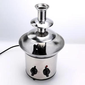 <span class=keywords><strong>Fontaine</strong></span> à <span class=keywords><strong>chocolat</strong></span> électrique avec système de vis sans fin, 3 niveaux en acier inoxydable, pour anniversaires et réunions de famille, installation facile - Product Image 4