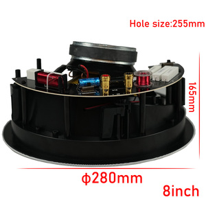 Loa hai chiều 100W công suất cao 8 inch cho hệ thống rạp hát tại nhà Loa thụ động âm thanh nổi âm trần xoay chiều loa <span class=keywords><strong>Tweeter</strong></span> loa trầm <span class=keywords><strong>1</strong></span> loa <span class=keywords><strong>tweeter</strong></span> - Product Image 6