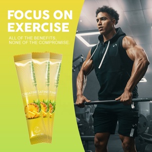 Julong OEM <strong>Creatine</strong> Jelly Single Serve Packets Pineapple <strong>Flavor</strong> Jelly Bean <strong>Creatine</strong> for Energy Muscle <strong>Creatine</strong> Jelly Stick - Product Image 2