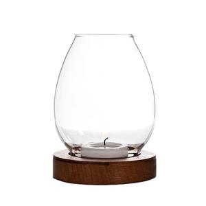 Bougies parfumées à couvercle en liège nervuré faites à la main en verre blanc noir avec bord doré - Product Image 4