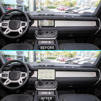 Autoradio Android 13,3 pouces avec écran tactile intégré, montage sur tableau de bord 1DIN, nouveau design, lecteur multimédia Carplay pour Range Rover