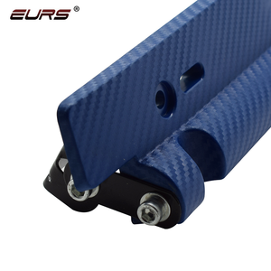 Soporte Universal Ajustable para Matrícula de <span class=keywords><strong>Coche</strong></span>, Soporte de Montaje Automático para Placa de Matrícula de Carreras de Fibra de Carbono - Product Image 3