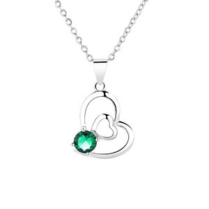 Kalung capung perak Sterling 925 wanita, liontin Zircon desain Niche temperamen kecil segar - Product Image 6