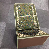 Haute qualité nouveau Design tapis de prière musulman tapis de couloir tapis Sejadah tapis de prière avec dossier