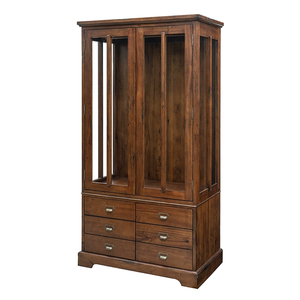 Muebles de Dormitorio Modernos Tallados a Mano, Ecológicos, de Madera de Teca Africana Sólida, Armario de Madera de Alcanfor para Uso en Hoteles - Product Image 3