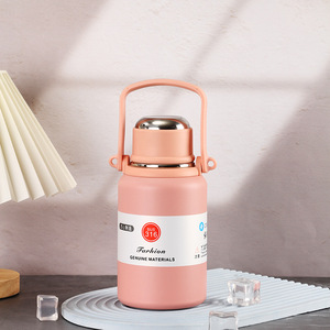 Customized Oem Stainless Steel <b>Flask</b> Termos Water <b>Bottle</b> Classic 1.2 Liter Hot And Cool With Handle - Product Image 6