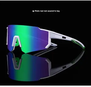 Dropshipping Cycling Mountain Bike Eyewear With Transparent Lens Outdoor Sports Polarized Sunglasses Cool Fashion Glasses