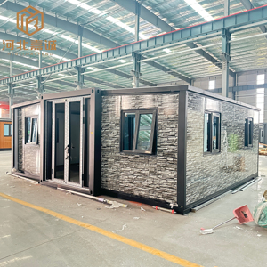 Prefabbricato a due piani di lusso allungabile Villa giardino casa Hotel vacanza casa contenitore appartamento in affitto per la vendita - Product Image 1