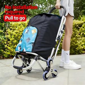 Carrito de Compras Resistente para Subir Escaleras - Carrito con Asiento Plegable y Marco de Aluminio Reforzado - Product Image 5