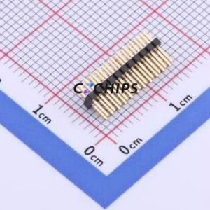 X1321WV-2x11J-C30D23 Pin Header Through hole Component (THT),P=1.27mm Connector 2x11P 1.27mm 1.27mm Pin Header - Product Image 1