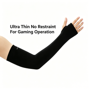 ปลอกมือแบบเต็มแขนสำหรับเล่นเกม ดีไซน์พิเศษ ลดแรงเสียดทาน พร้อมถุงมือสำหรับแผ่นรองเมาส์แบบกระจก - Product Image 6