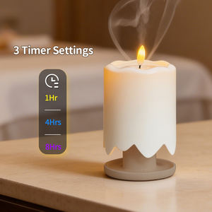 Night <b>Light</b> Aroma Machine Waterless Essential Oil Diffuser Nebulizer Ambient Mood Intensity Control - Product Image 2