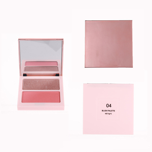 Palette de maquillage professionnelle personnalisée : fard à joues, illuminateur, poudre pressée mate et scintillante, marque privée - Product Image 4