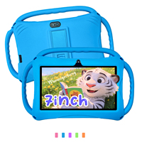 Nouvelle tablette pour enfants Android 12 de 7 pouces, 2 Go + 32 Go, processeur quadricœur MTK, batterie 3000 mAh, Wi-Fi, résolution 1024 x 600, écran tactile, garantie 1 an