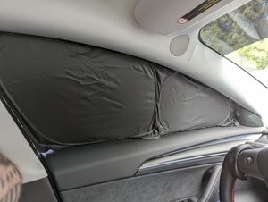 <span class=keywords><strong>Pare</strong></span>-<span class=keywords><strong>soleil</strong></span> latéral pour Tesla Model Y 2024 Privacy Front Rear Windshield Window Shield Screen Sun Visor <span class=keywords><strong>Camping</strong></span> Sun Shade Cover - Product Image 6