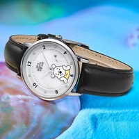 Sac pour fille Winnie l'ourson, authentique Disney, bijoux en argent 925, collier, bague, bracelet, montre, jouets pour enfants, cadeaux pour étudiants