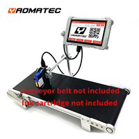Machine de marquage Yaomatec U3 pour texte, image, logo, date, numéro de série, code-barres, code QR, imprimante industrielle Cij pour carton, bois, PVC