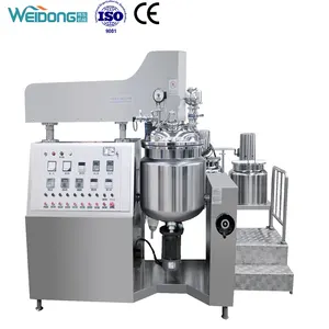 Máquina para hacer champú cosmético con calefacción de dispersión mezclador homogeneizador líquido