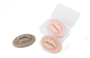 Avec boîte d'alimentation de Microblading OEM de haute qualité, <span class=keywords><strong>l</strong></span>èvres de peau d'entraînement en Silicone 5D pour la formation de tatouage de maquillage Permanent - Product Image 6