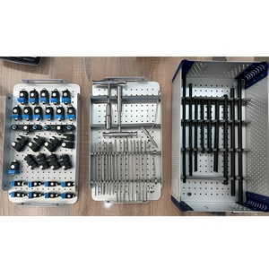 Juego de Instrumentos Quirúrgicos para Fijador Externo Ortopédico, Herramienta de Fijación de Fracturas Óseas Reutilizable de Acero Inoxidable - Product Image 1